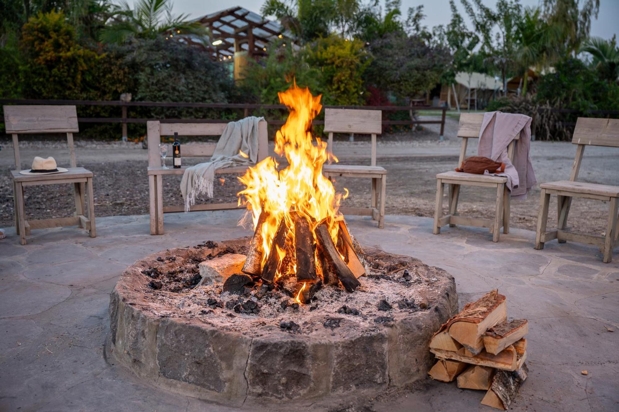 Layla Glamping Hotel Nir Dawid Exterior photo